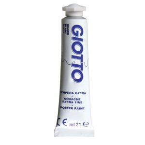 Tempera Giotto 21ml colore 01 bianco