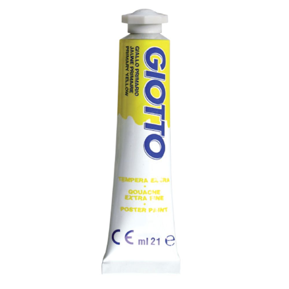 Tempera Giotto 21ml colore 02 giallo