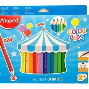 Matite colorate Maped Maxi Early Age scatola da 24