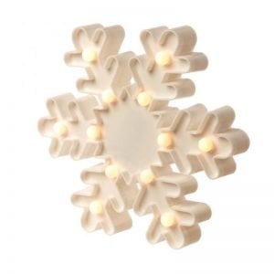 Decorazione con LED Fiocco di neve