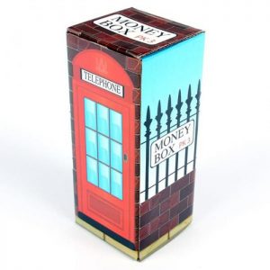 Salvadanaio UK – Cabina telefonica inglese