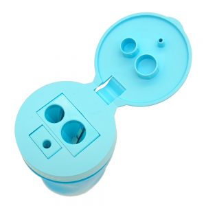 scuoleria.sbs - Temperamatite ergonomico Easy destrimani celeste
