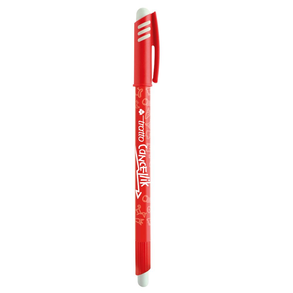 scuoleria.sbs - Penna a sfera cancellabile Tratto Cancellik rosso