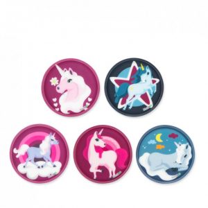 scuoleria.sbs - Ergobag set di 5 Kletties Unicorno