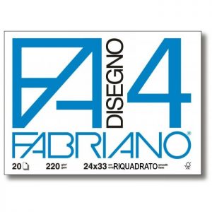 scuoleria.sbs - Album disegno Fabriano 4 Riquadrato 24x33 cm