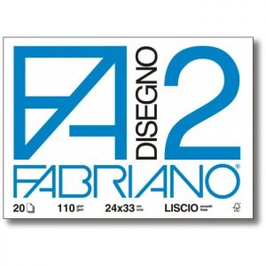 scuoleria.sbs - Album disegno Fabriano 2 Liscio 24x33 cm