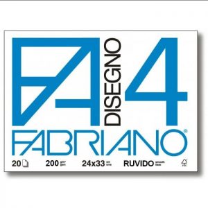 scuoleria.sbs - Album disegno Fabriano 4 Ruvido 24x33 cm