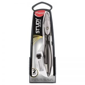 scuoleria.sbs - Compasso STUDY collector nero/oro 2 pezzi mina