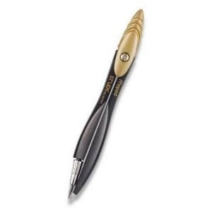 scuoleria.sbs - Compasso STUDY collector nero/oro 2 pezzi mina
