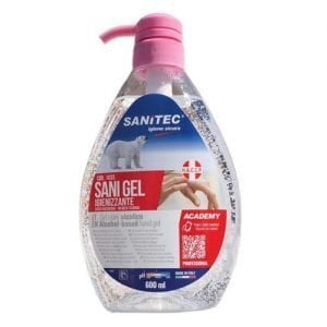 scuoleria.sbs - Gel igienizzante mani con dispenser 600 ml