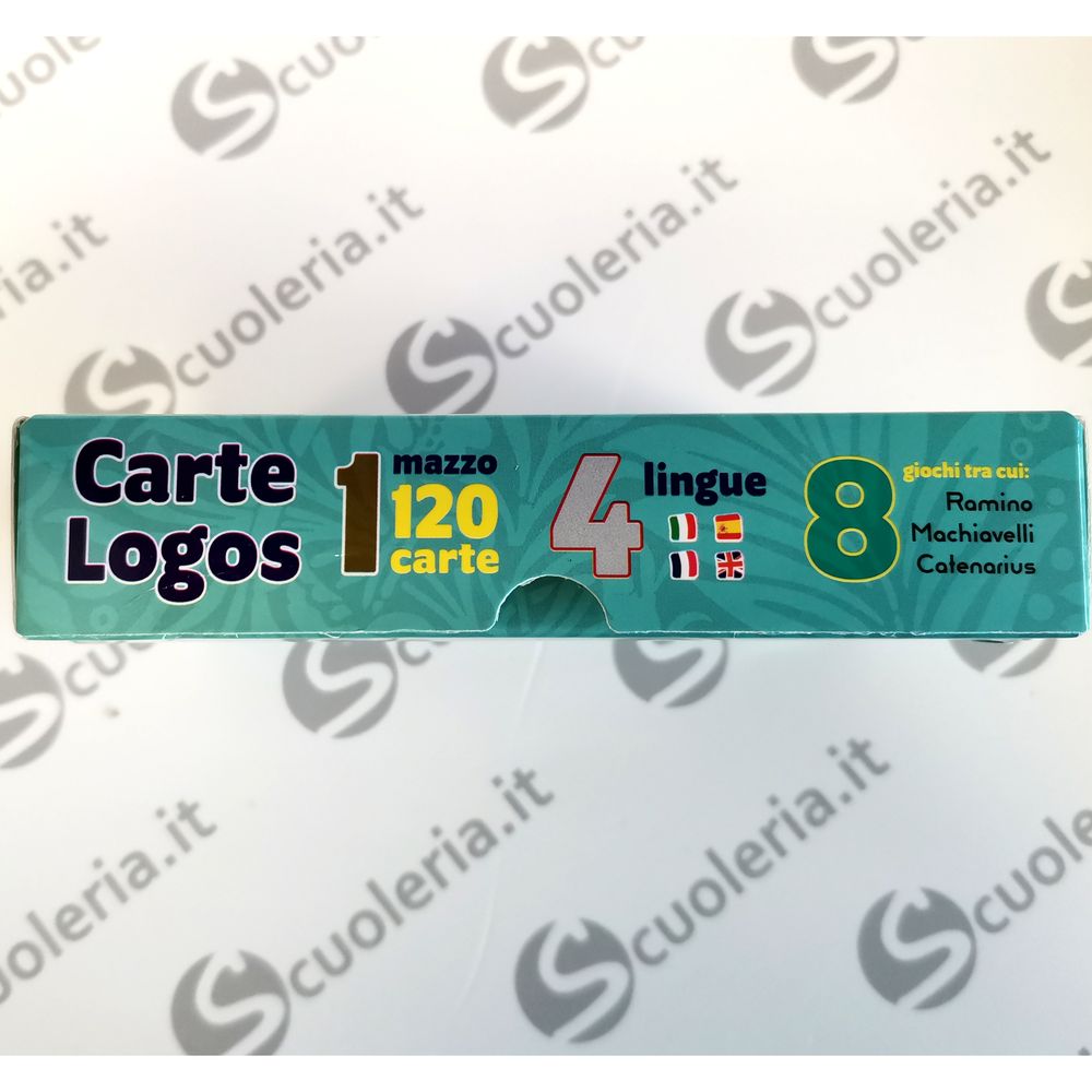 scuoleria.sbs - Carte da gioco Logos