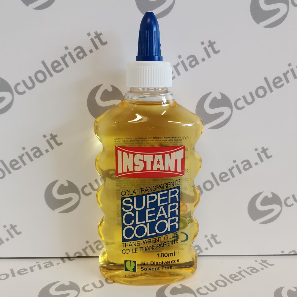 scuoleria.sbs - Colla liquida per slime 180ml Super Clear arancio