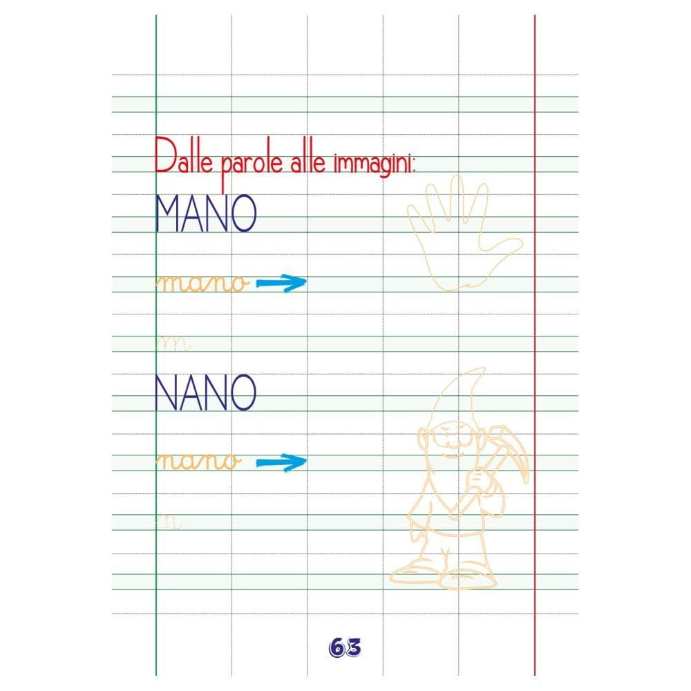 Il quadernino del corsivo