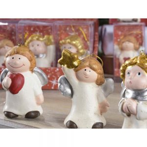 scuoleria.sbs - Angelo in ceramica da appendere