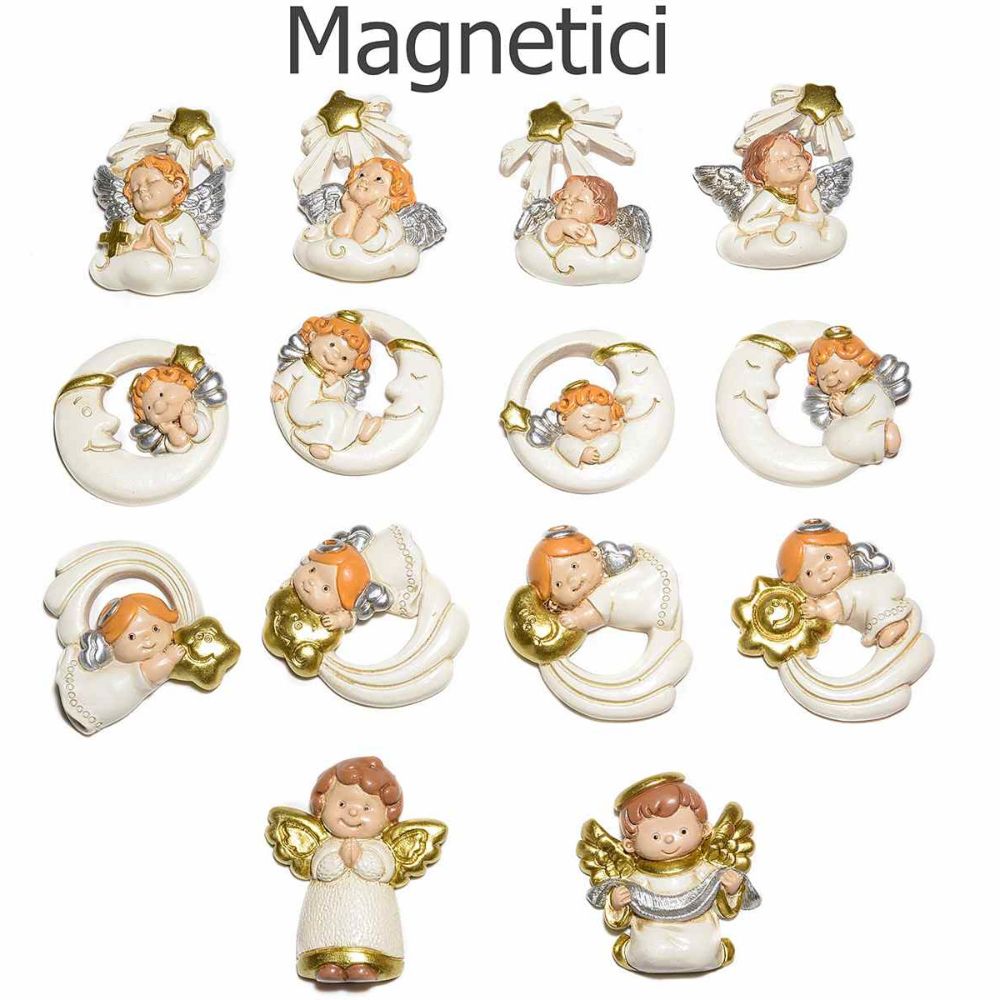 scuoleria.sbs - Angelo magnetico in resina con calamita