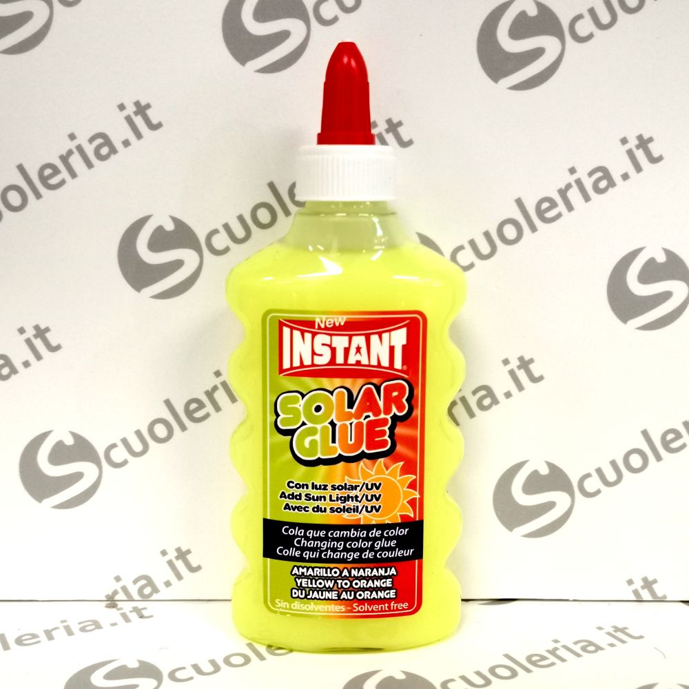 scuoleria.sbs - Colla liquida per slime 180ml SolarGlue giallo