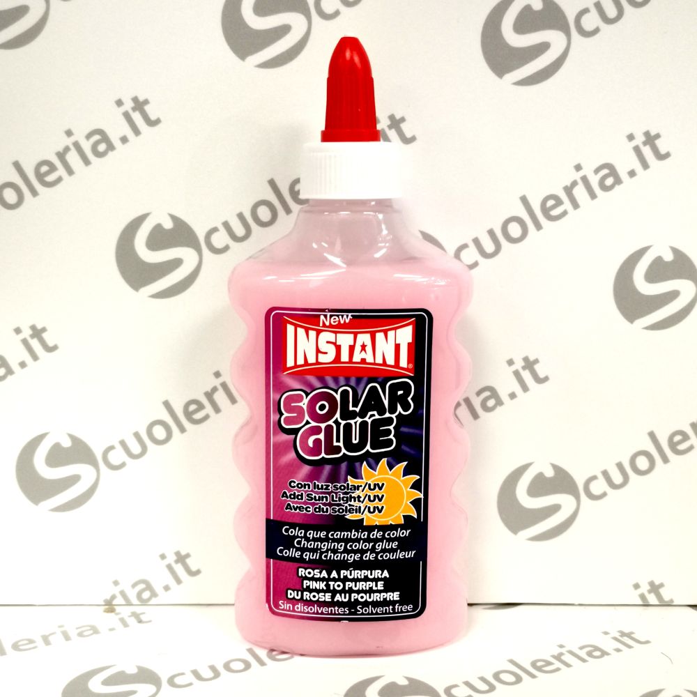 scuoleria.sbs - Colla liquida per slime 180ml SolarGlue rosa