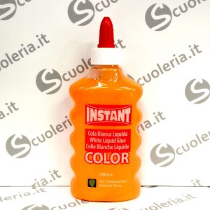 scuoleria.sbs - Colla liquida per slime 180ml Color arancio