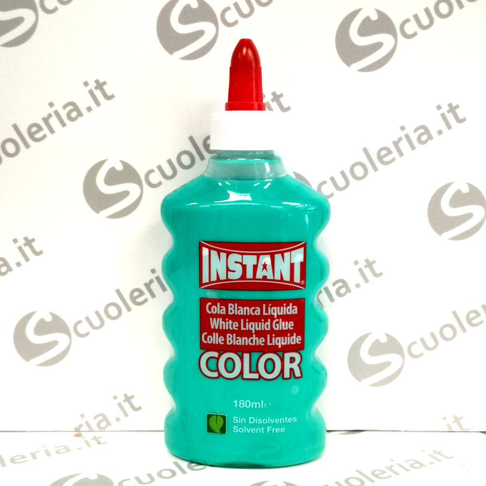 scuoleria.sbs - Colla liquida per slime 180ml Color verde