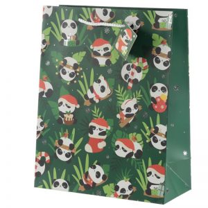 scuoleria.sbs - Sacchetto regalo Natale Panda