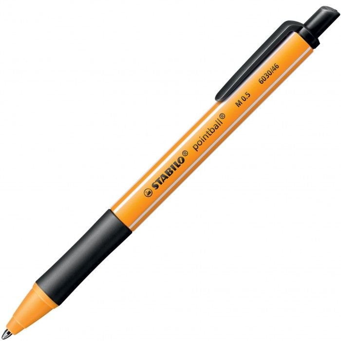 Penna Pointball Stabilo nero