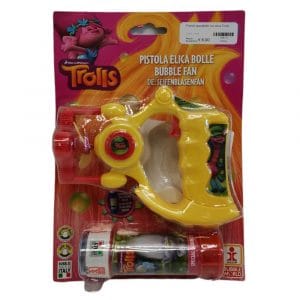 Pistola sparabolle con elica Trolls