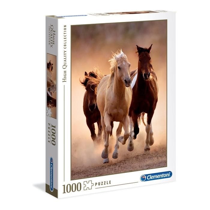 Puzzle 1000 Running horses