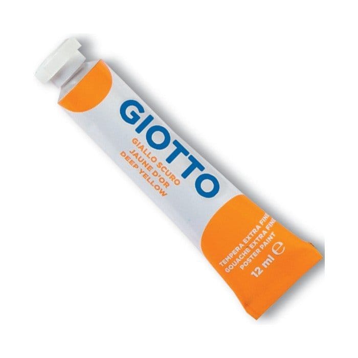 Tempera Giotto 12ml colore 04 giallo scuro