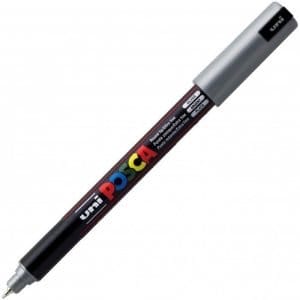 Marcatore Uni Posca PC1M Argento