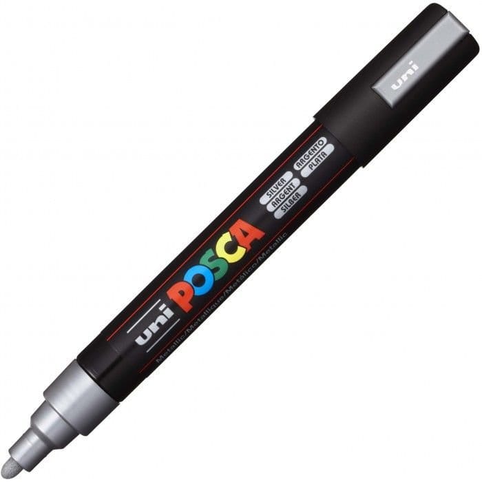 Marcatore Uni Posca PC5M Argento
