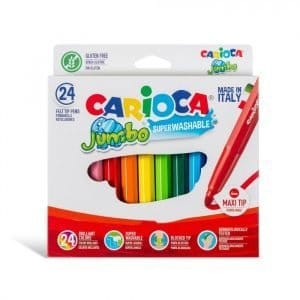 Pennarelli Carioca Jumbo 24pz