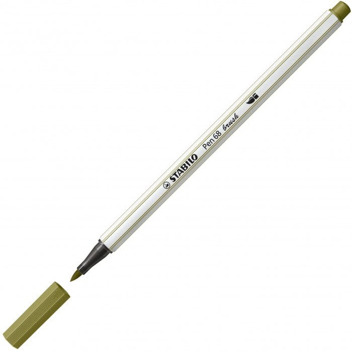 Pennarello Pen68 brush - 37 verde muschio