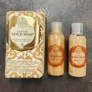 Sacchetto mini Nesti Dante 60th Oro