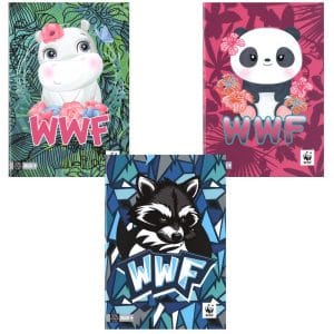 Quaderno scuola A4 100gr WWF ILLUSTRATO