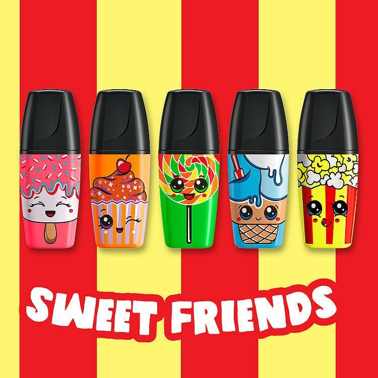 Evidenziatore Stabilo Boss mini Sweetfriends
