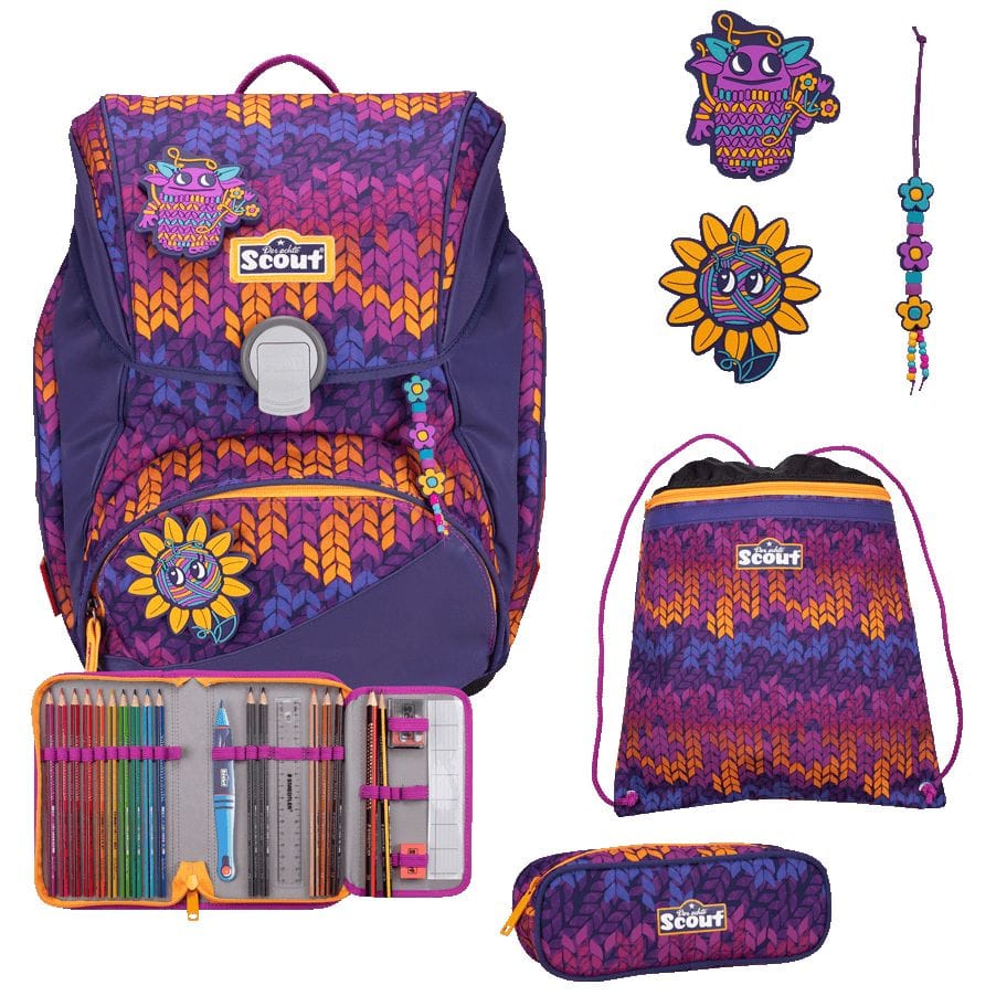 Zaino ergonomico SCOUT Alpha set Superflash Fantasy