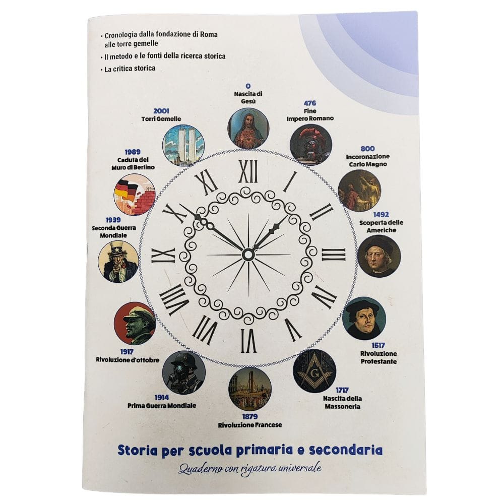 Maxi quaderno didattico QUIREBOOK Storia