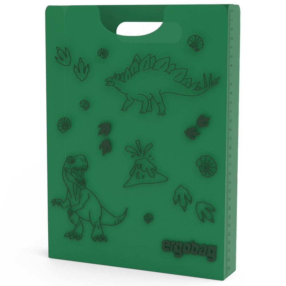 Box Portaquaderni Ergobag Verde Dinosauri