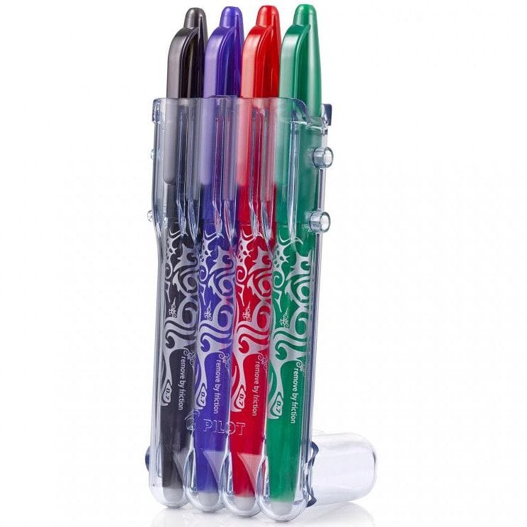 Penna cancellabile Frixion Ball Clicker SET2GO 4 colori
