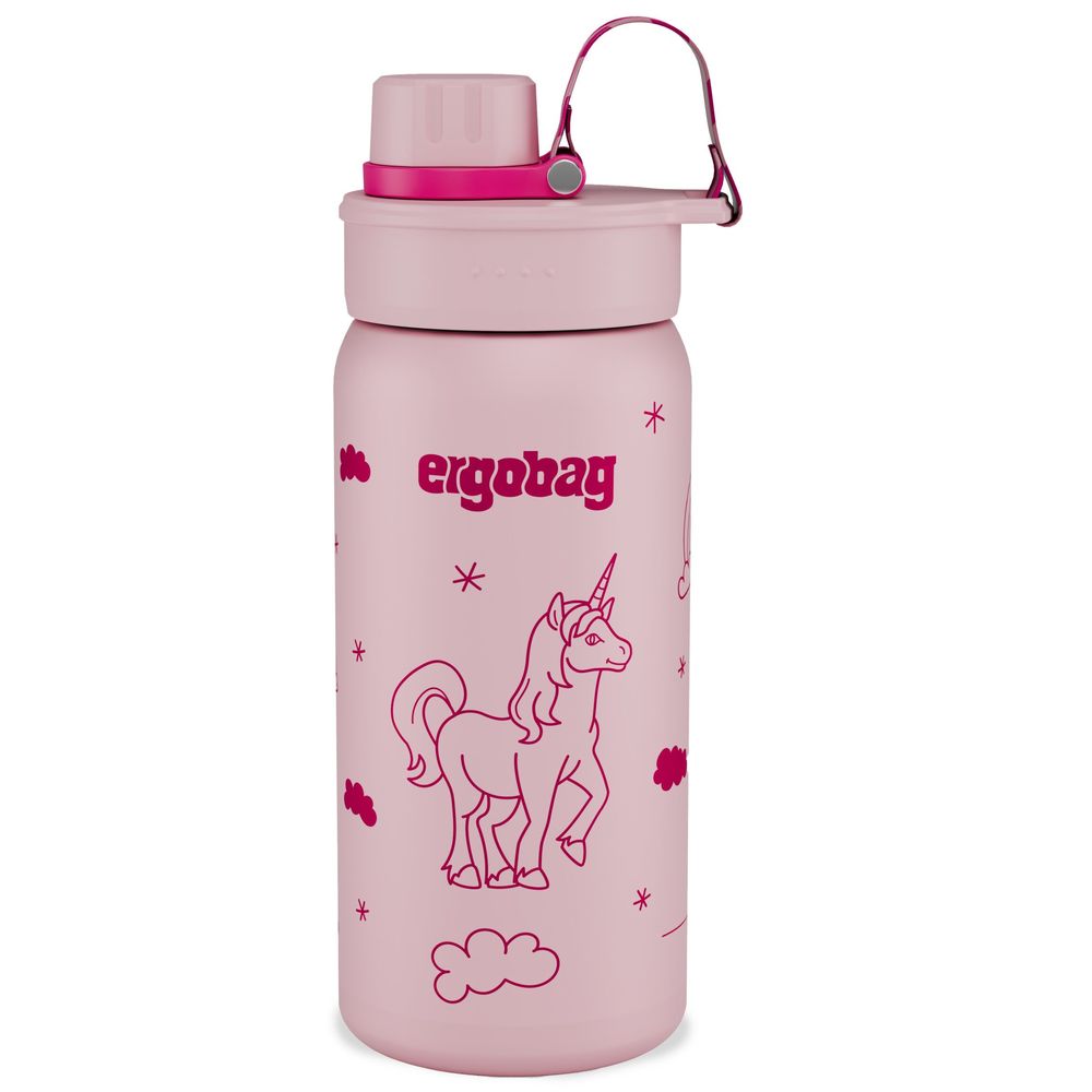 Borraccia Ergobag acciaio 500 ml Unicorno